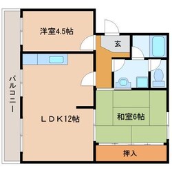 メゾンサンシティーの物件間取画像